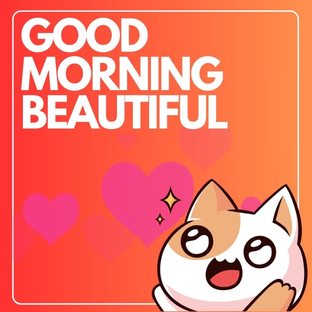 orange-background-with-cat-cartoong-good-morning-quote-is-placed-1024x1024 50+ Good Morning images with Animals & insects