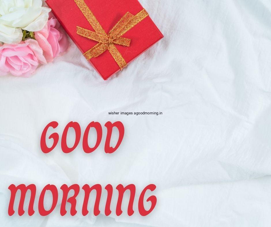 Grey-colour-background-with-breautiful-red-and-pink-colour-gift-boxeswith-golden-ribbon-good-morning-images-box 69+ Good Morning Images With Gift Boxes