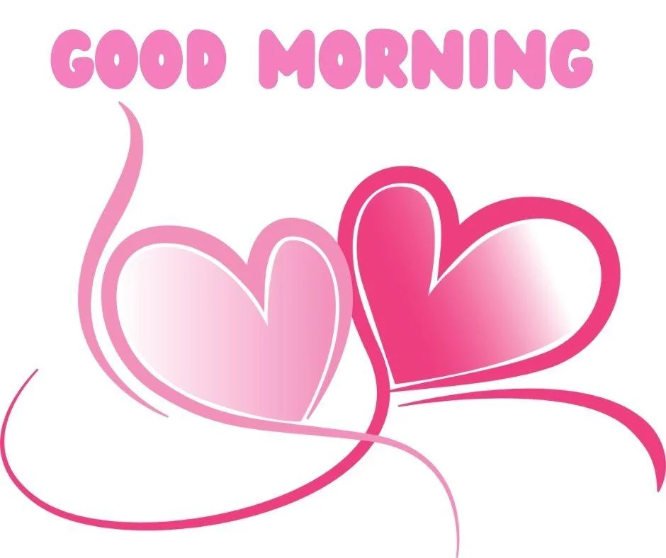White background pink text good morning love image 2 hreats create many breautifull icon