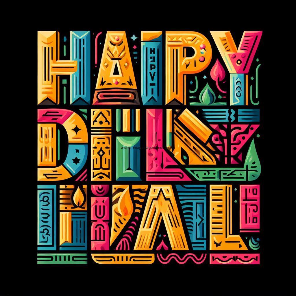 colourful creative art with multiple colours happy diwali image with black background happy diwali images