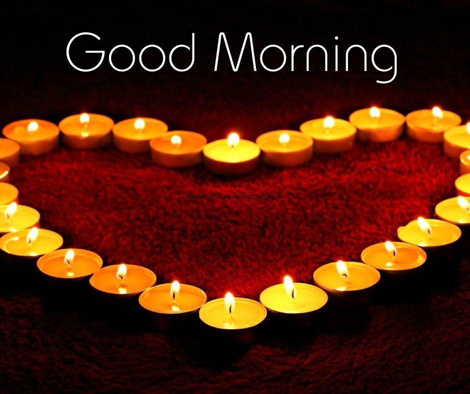 diya-create-heart-shaoe-with-good-morning-love-image-ready-to-share-and-download 60+ HD Good Morning Love images Free