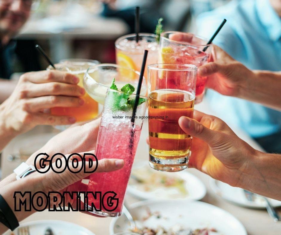 four-friends-makes-chessy-with-juice-glass-good-morning-food-image HD Good Morning Food Images Free download