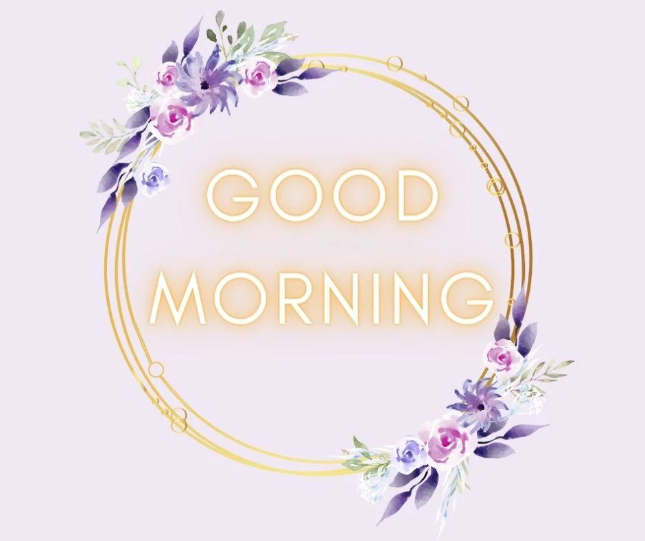 70+ Good Morning Flower Images 48 light purple with grey background purple golden ring flowers with leaf good morning flower image good morning text with yellow