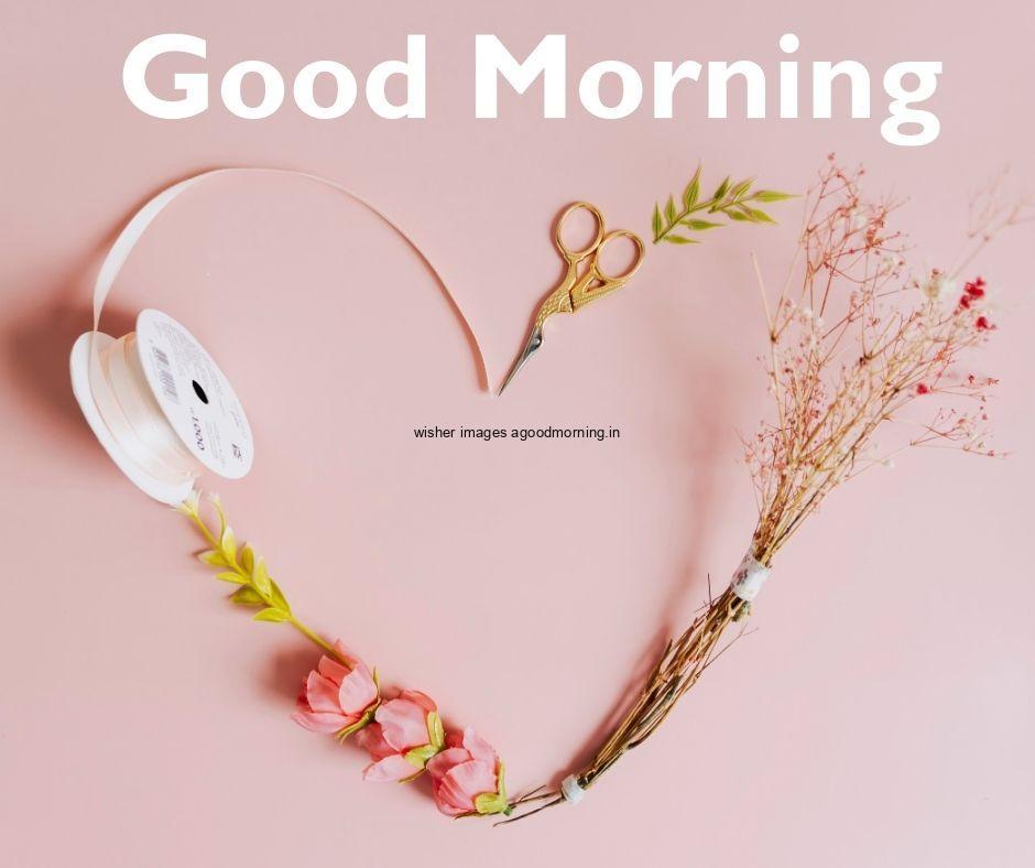 line-create-heart-pink-in-the-background-good-morning-love-images-free-download 60+ HD Good Morning Love images Free