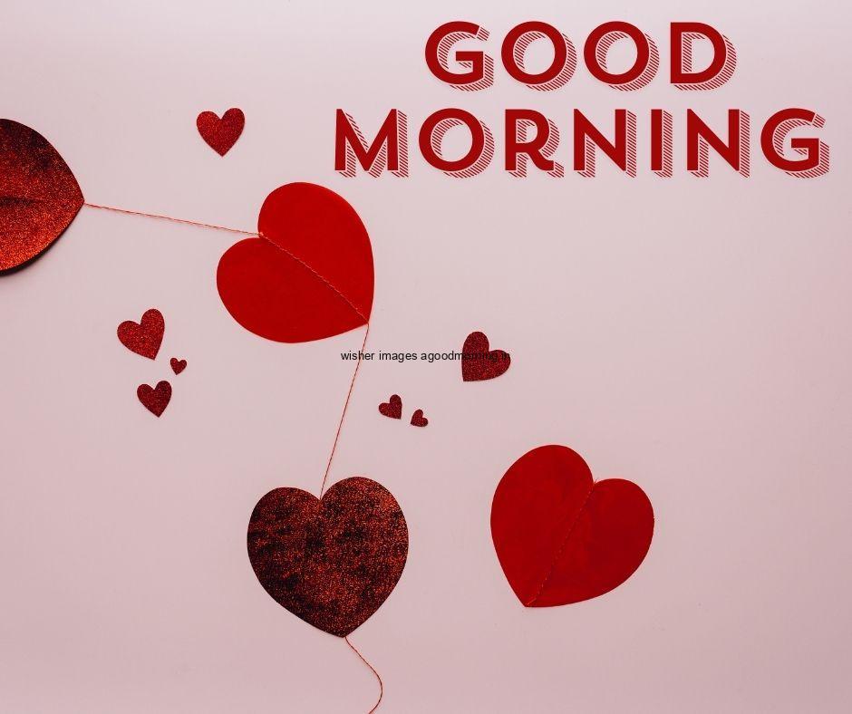 pink-background-with-many-hearts-with-different-sizes-good-morning-images HD 60+ Good Morning Images For download