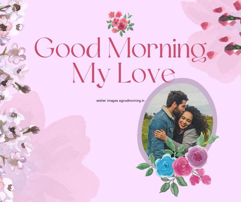 pink-background-with-pink-flowers-good-morning-quote-is-placed Free 50+ Good Morning flowers images for your loved ones