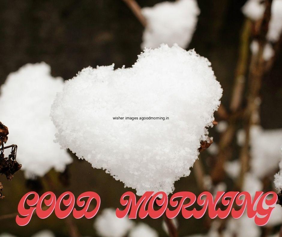 white cloud created hearts good morning love images