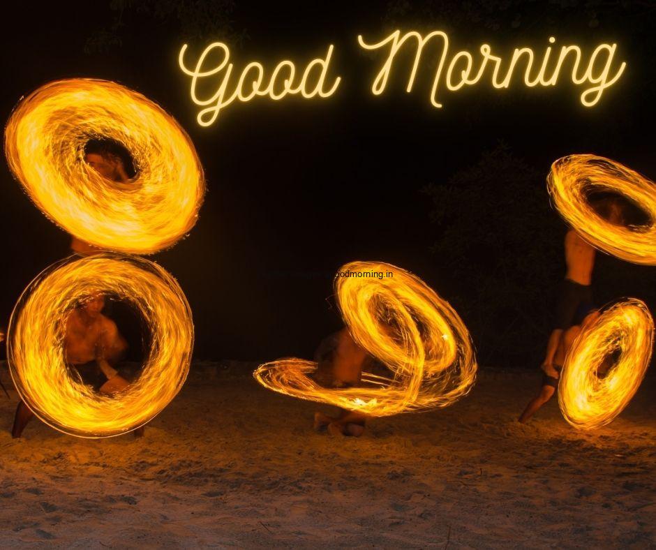 yellow-rings-good-morning-images-with-black-background-with-sand Top 40+ Good Morning images for common friends