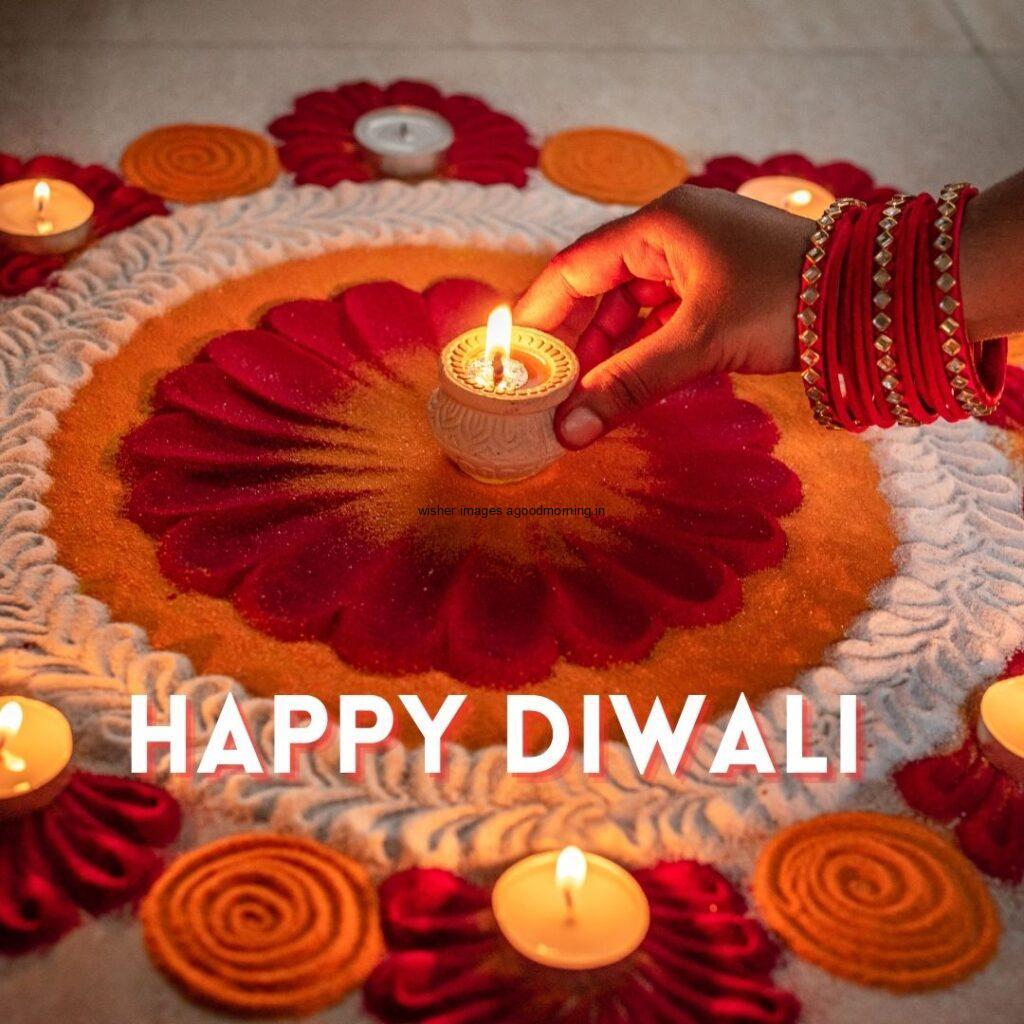 beautiful-rangloi-makes-combo-with-red-and-white-many-diya-and-flowers-placed-with-happy-diwali-image-1024x1024 HD Happy Diwali Images 2024 Download