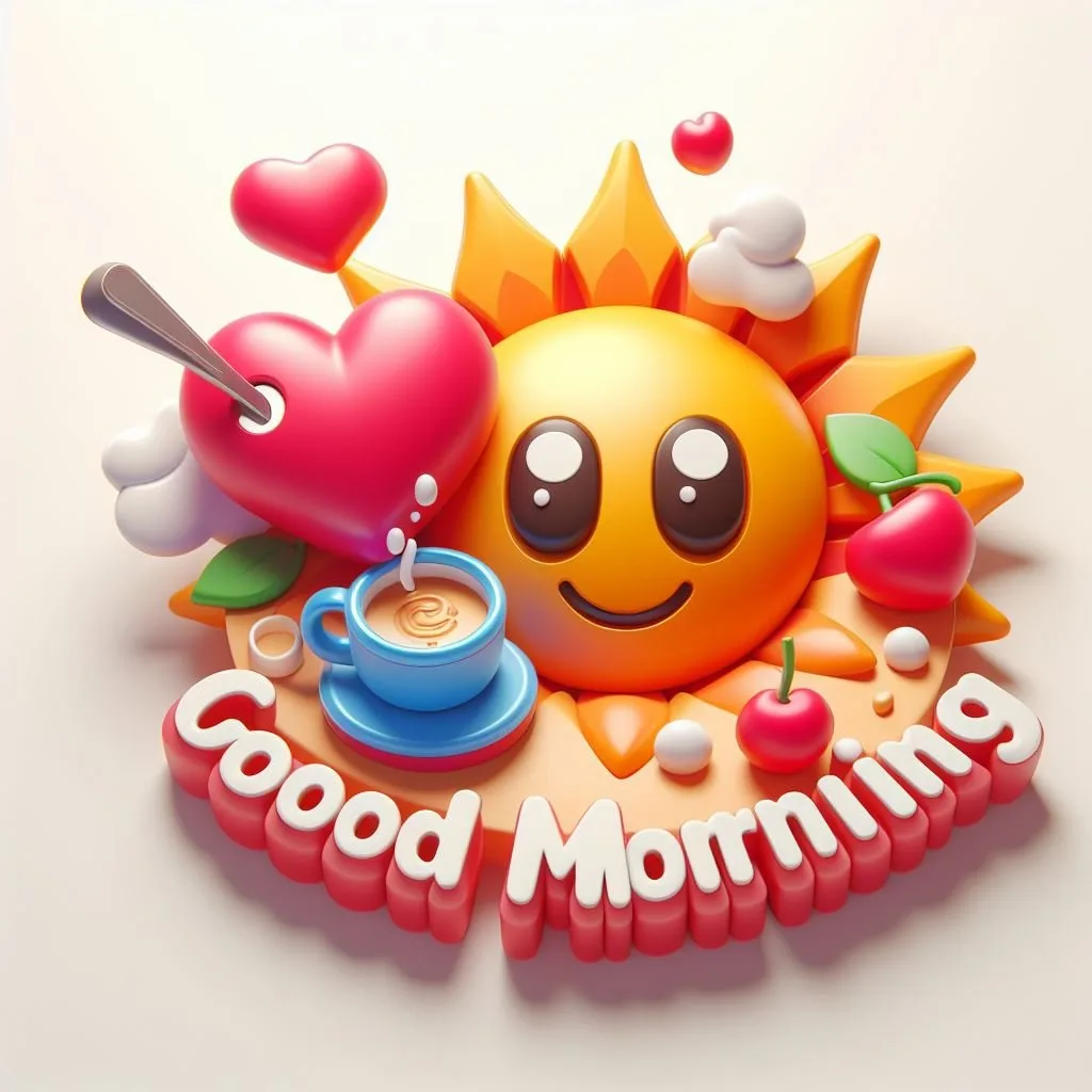 cute couple image with d soft art good morning love image ()