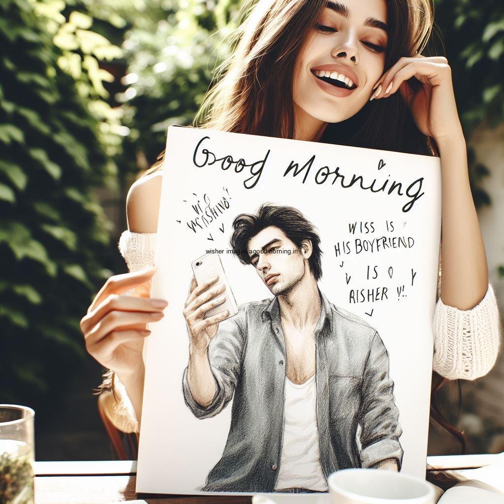 48 HD Good Morning Love Images Download 10 good morning love image beatuiful girl showing the boy darwing on white board good morning text
