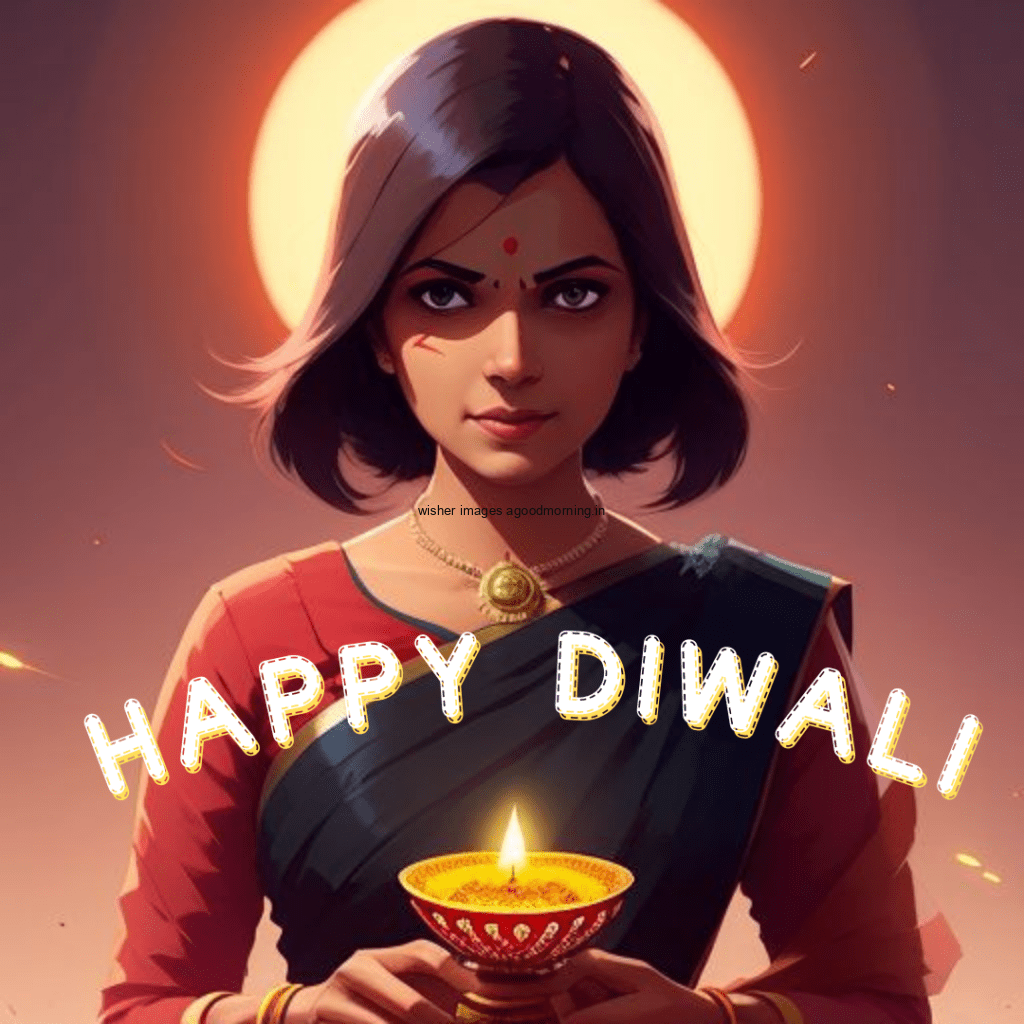 happy-diwali-image-angry-girl-celebrate-the-diwali-hole-fastivel-beautiful-big-diya-in-the-middle-on-the-table-1024x1024 54 HD Happy Diwali images 2024 free Download