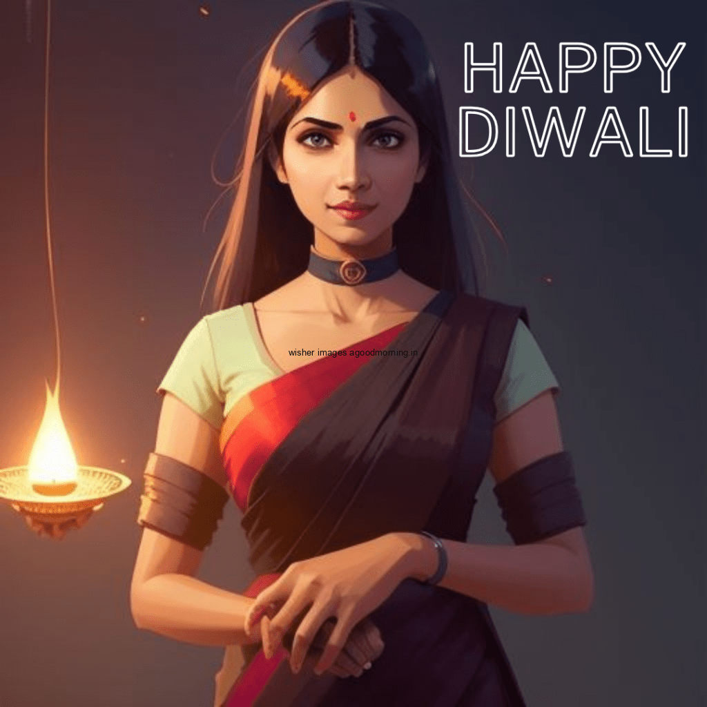 happy-diwali-image-indian-clothes-cute-girl-celebrate-the-diwali-hole-fastivel-beautiful-big-diya-in-the-middle-on-the-table-1024x1024 54 HD Happy Diwali images 2024 free Download