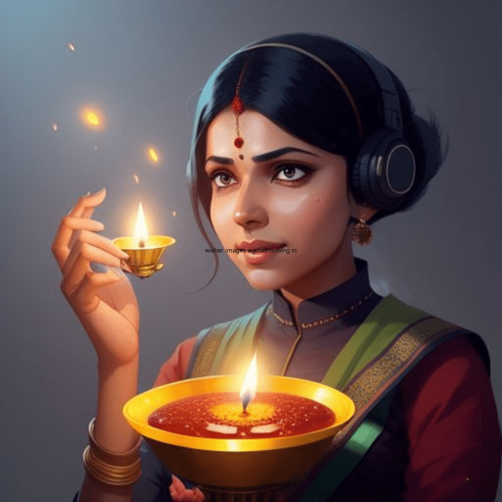 happy-diwali-image-model-cute-girl-celebrate-the-diwali-hole-fastivel-beautiful-big-diya-in-the-middle-on-the-table-1024x1024 54 HD Happy Diwali images 2024 free Download