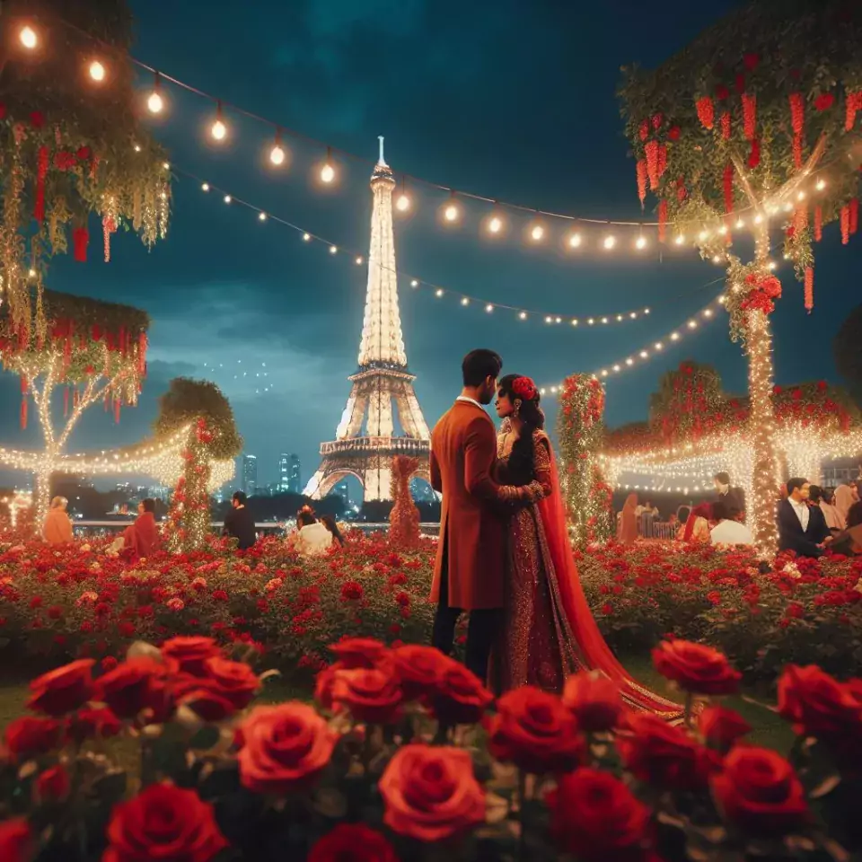 good night images rose and flowers with couple night vibes night vibes images ()