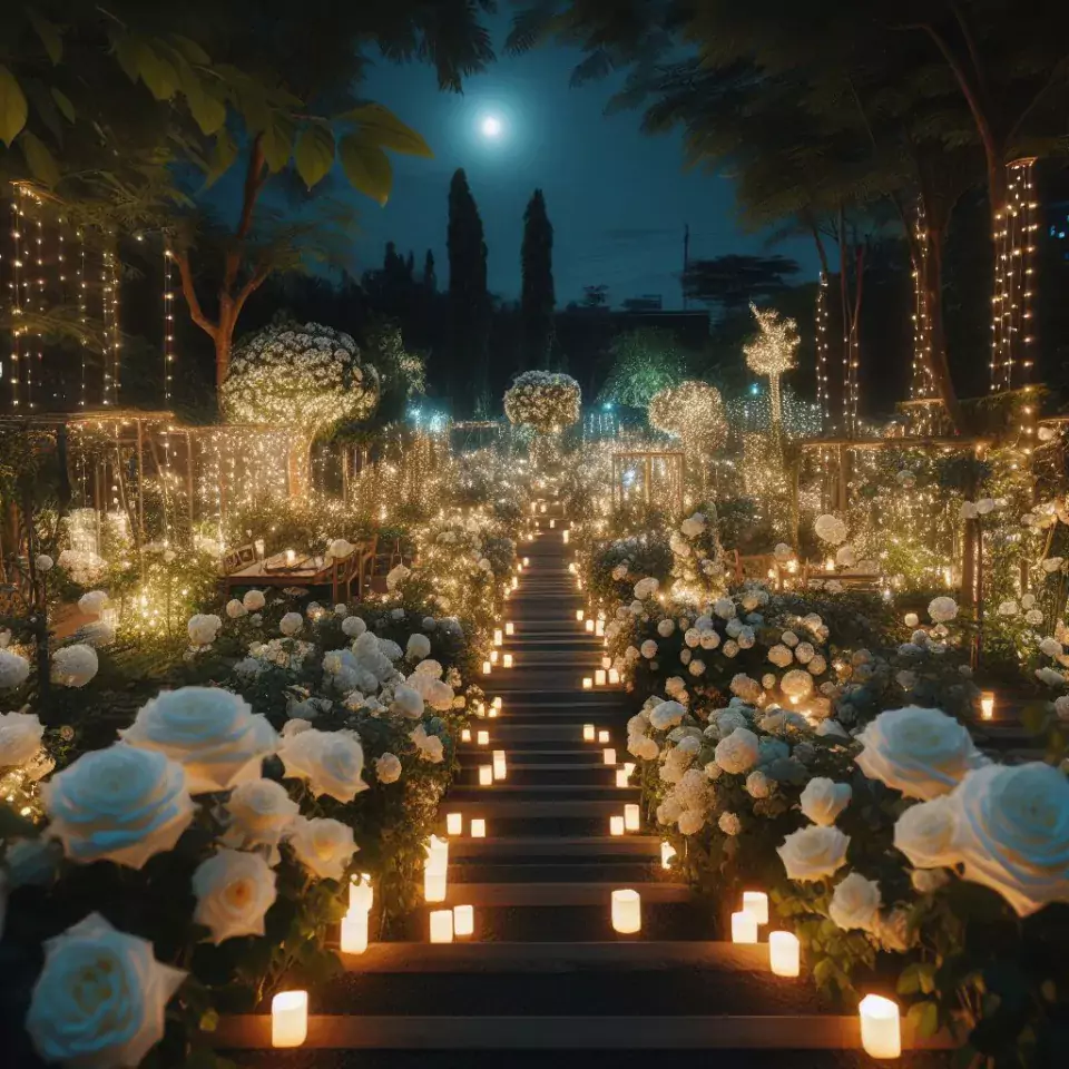 good night images rose and flowers with couple night vibes night vibes images ()