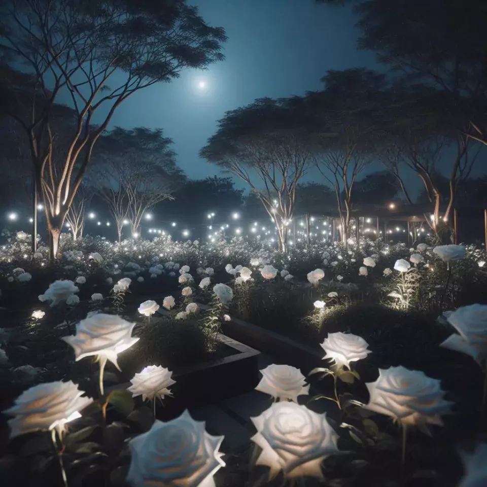 good night images rose and flowers with couple night vibes night vibes images ()