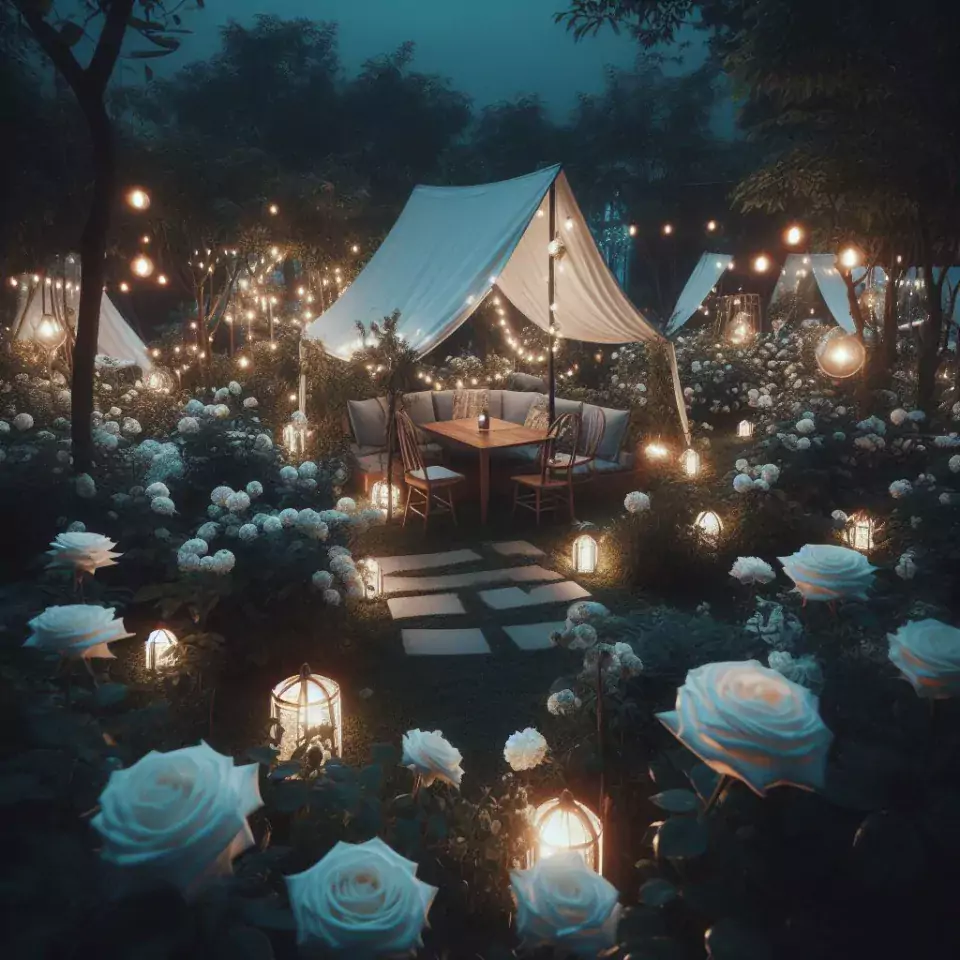 good night images rose and flowers with couple night vibes night vibes images ()