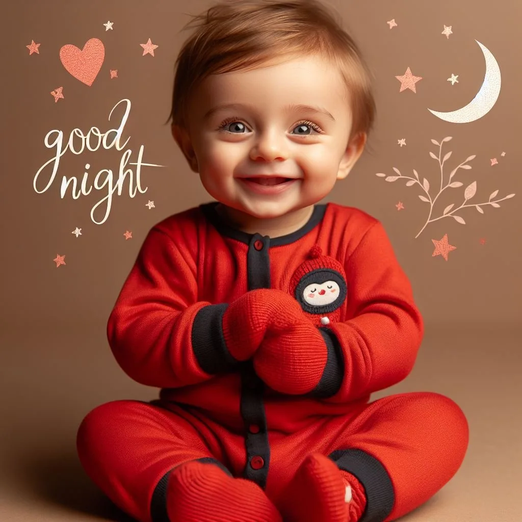 60+ Good Night Images Quotes Free Download 10 Good night images quotes with red dress baby girl is smling good vibes moon