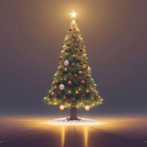 christmas-trees-with-amzing-lights-star-on-the-top-merry-christmas-with-gift-boxes-27-jpg 70+ HD Merry Christmas Images Free Download