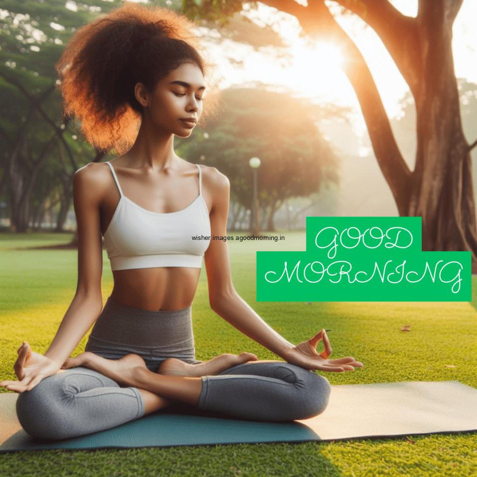 good morning image yoga images Green trees and plant sun good morning images girl doing yoga mountain yoga girl yoga mat