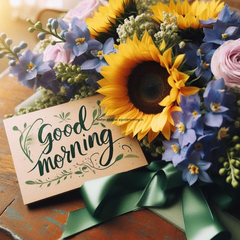 good-morning-images-with-flower-beautiful-flowers-with-amazing-abckground-sunflower-with-purple-flower-960x960 50+ HD Good Morning images flowers free Download