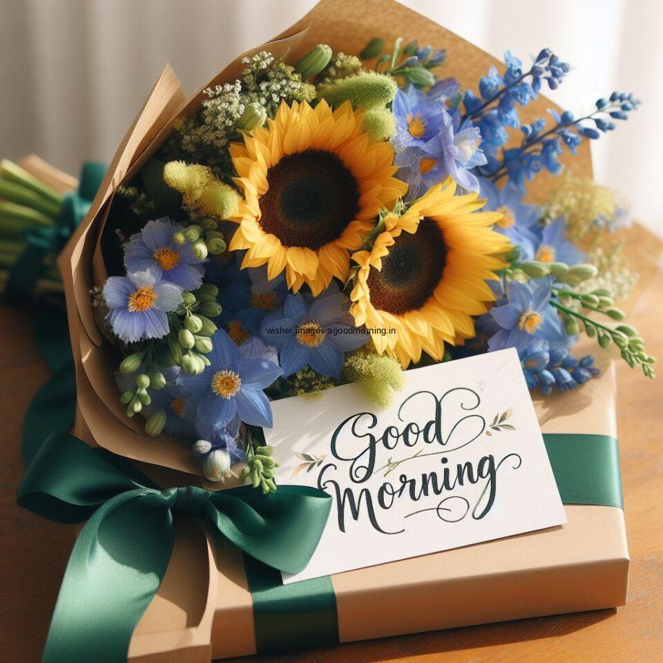 good-morning-images-with-flower-beautiful-flowers-with-amazing-abckground-sunflowers-and-pourple-flower-in-the-brunh-960x960 50+ HD Good Morning images flowers free Download