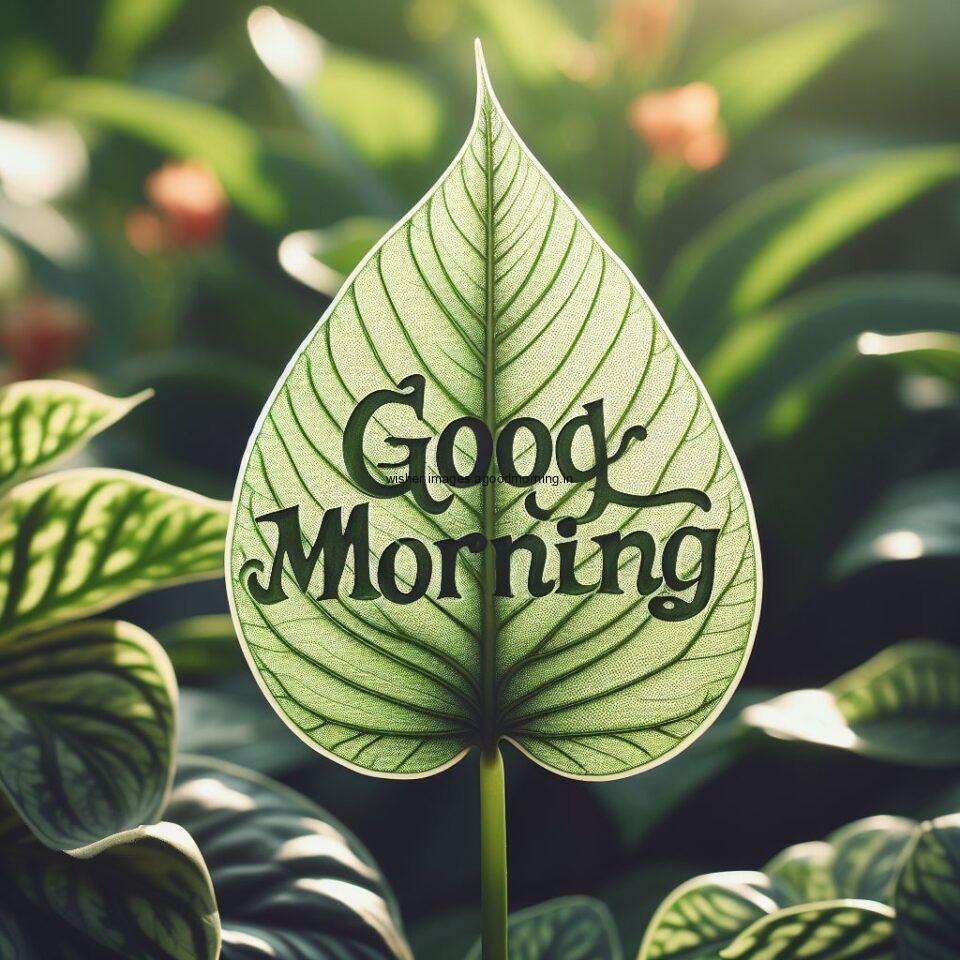 good-morning-leaf-images-amazing-green-leaf-with-good-morning-sunlight-on-leaf-960x960 60+ Good Morning Leaf Images Free Download