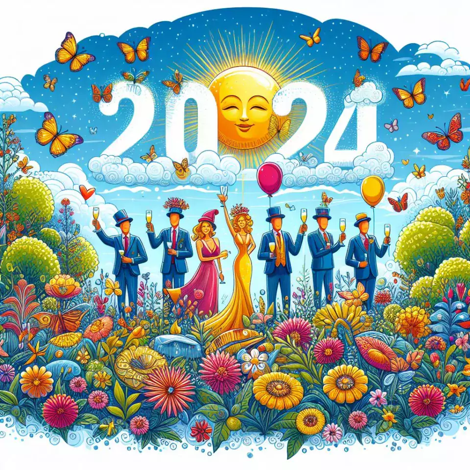 happy new year images with flower star couple beautiful love images ()