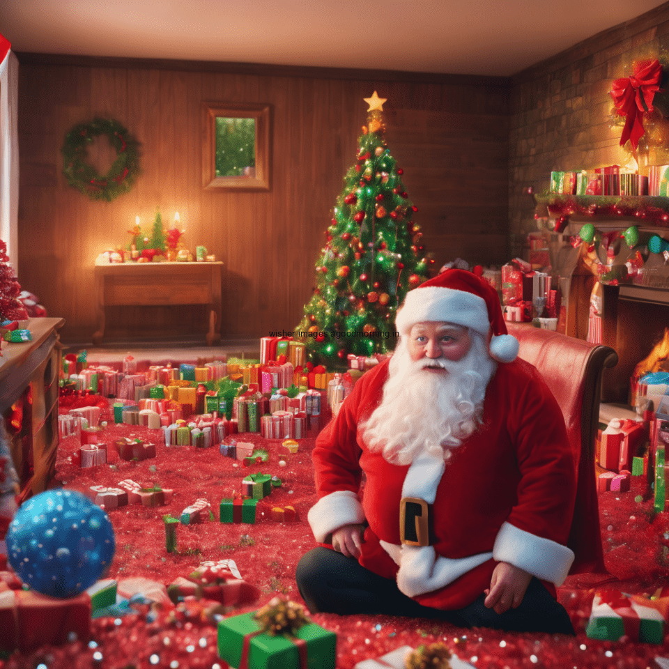 merry-christmas-decor-with-santa-wax-candle-amazing-lights-15-960x960 70+ HD Merry Christmas Images Free Download