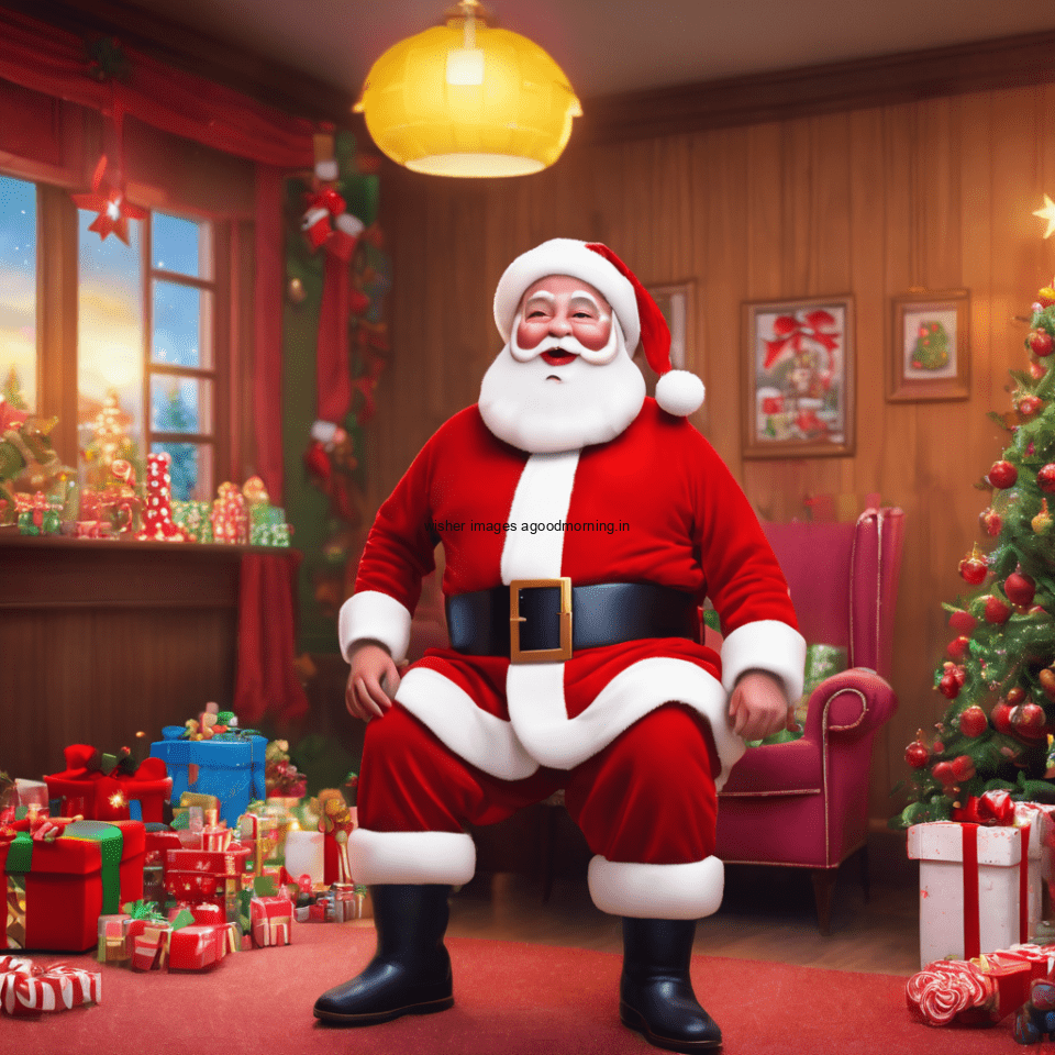 merry-christmas-decor-with-santa-wax-candle-amazing-lights-16-960x960 70+ HD Merry Christmas Images Free Download