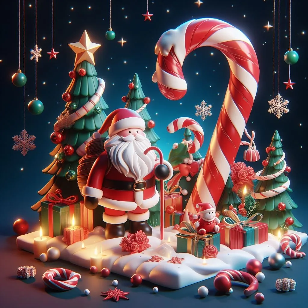 70 HD Merry Christmas Eve Images Free Download 6 merry christmas eve images with santa cake and candy many lights ()
