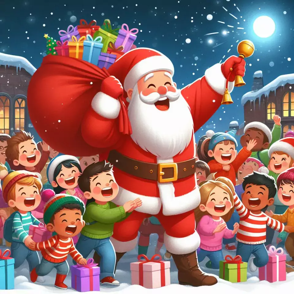 merry-christmas-wishes-with-decor-santa-candle-and-candy-merry-christmas-images-10-960x960 90+ Merry Christmas images Free Download