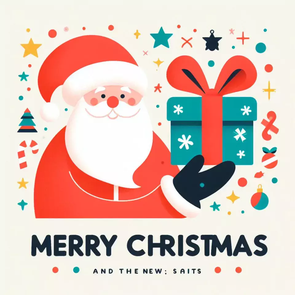 merry-christmas-wishes-with-decor-santa-candle-and-candy-merry-christmas-images-6-960x960 90+ Merry Christmas images Free Download