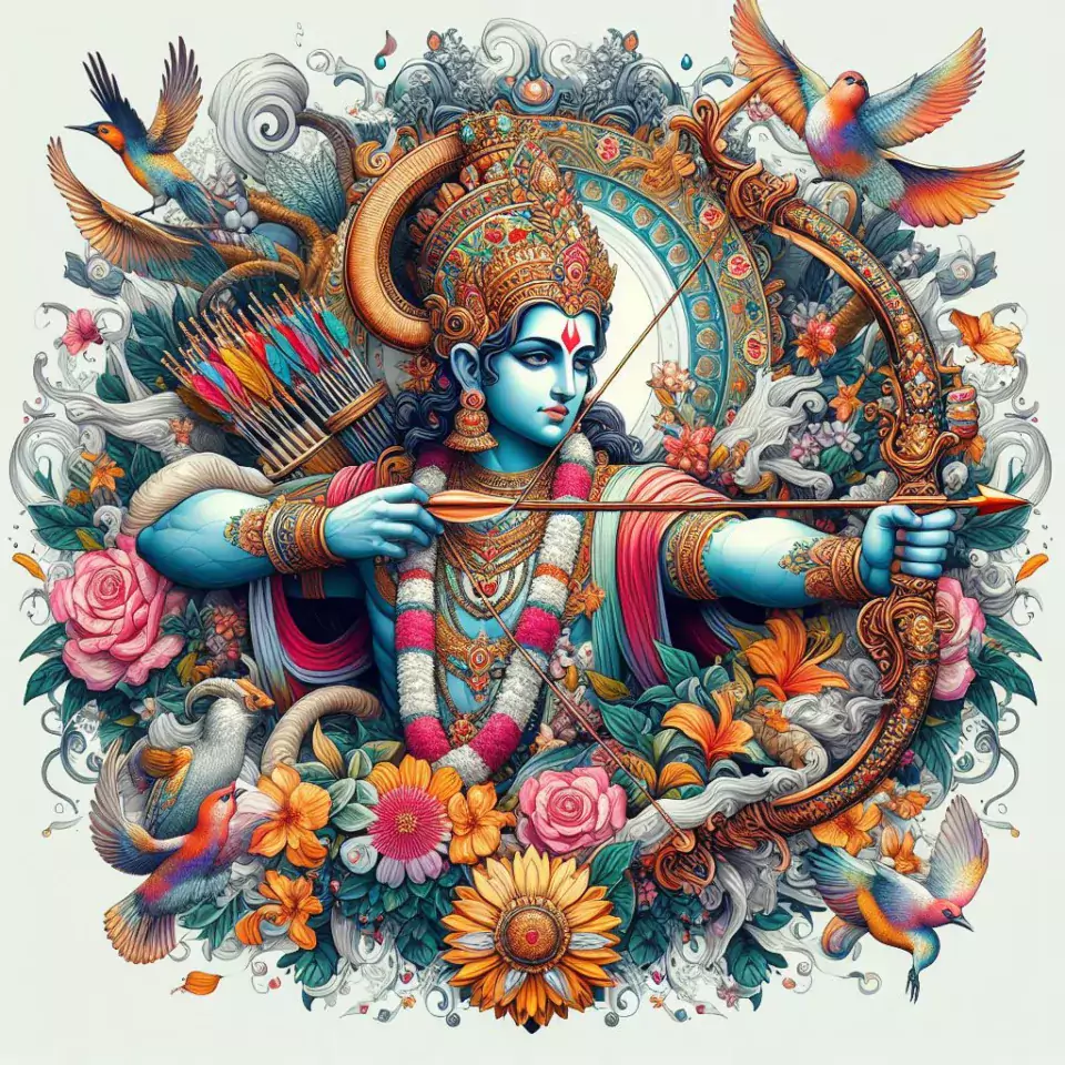 Beautiful load shree ram images flower amazing images ()