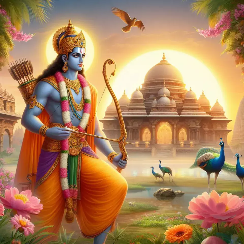 Beautiful load shree ram images flower amazing images ()