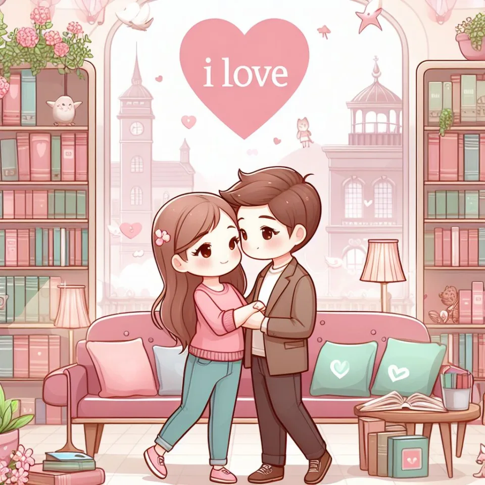 i love you images with beautiful background couple love lovly couple garden ()