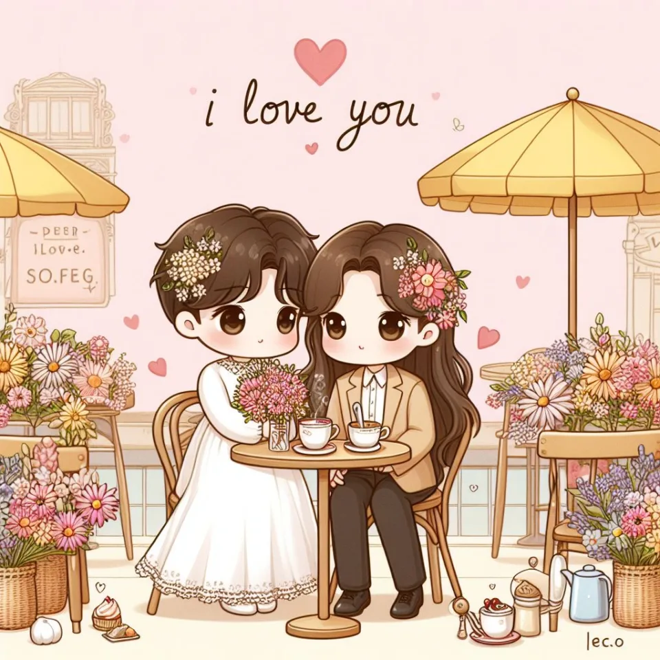 i love you images with beautiful background couple love lovly couple garden ()