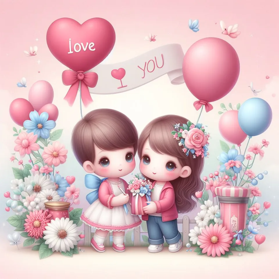 i love you images with beautiful background couple love lovly couple garden ()