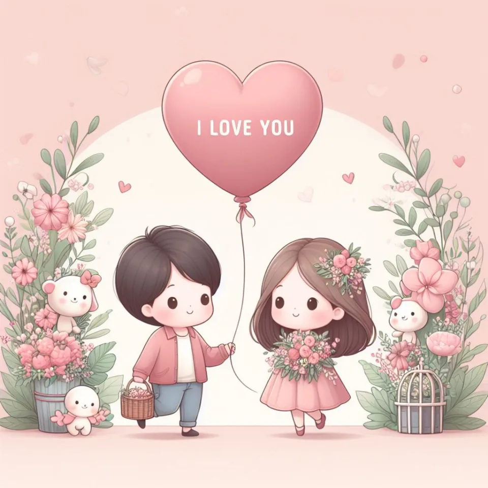 i love you images with beautiful background couple love lovly couple garden ()