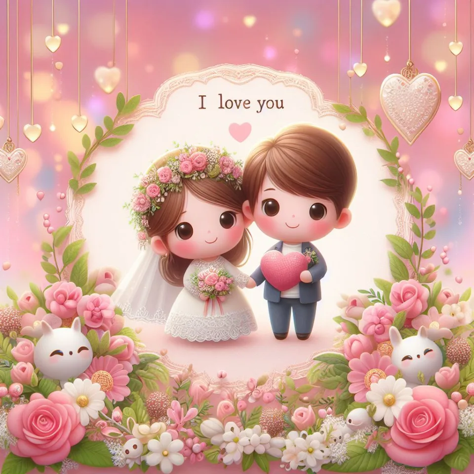 i love you images with beautiful background couple love lovly couple garden ()