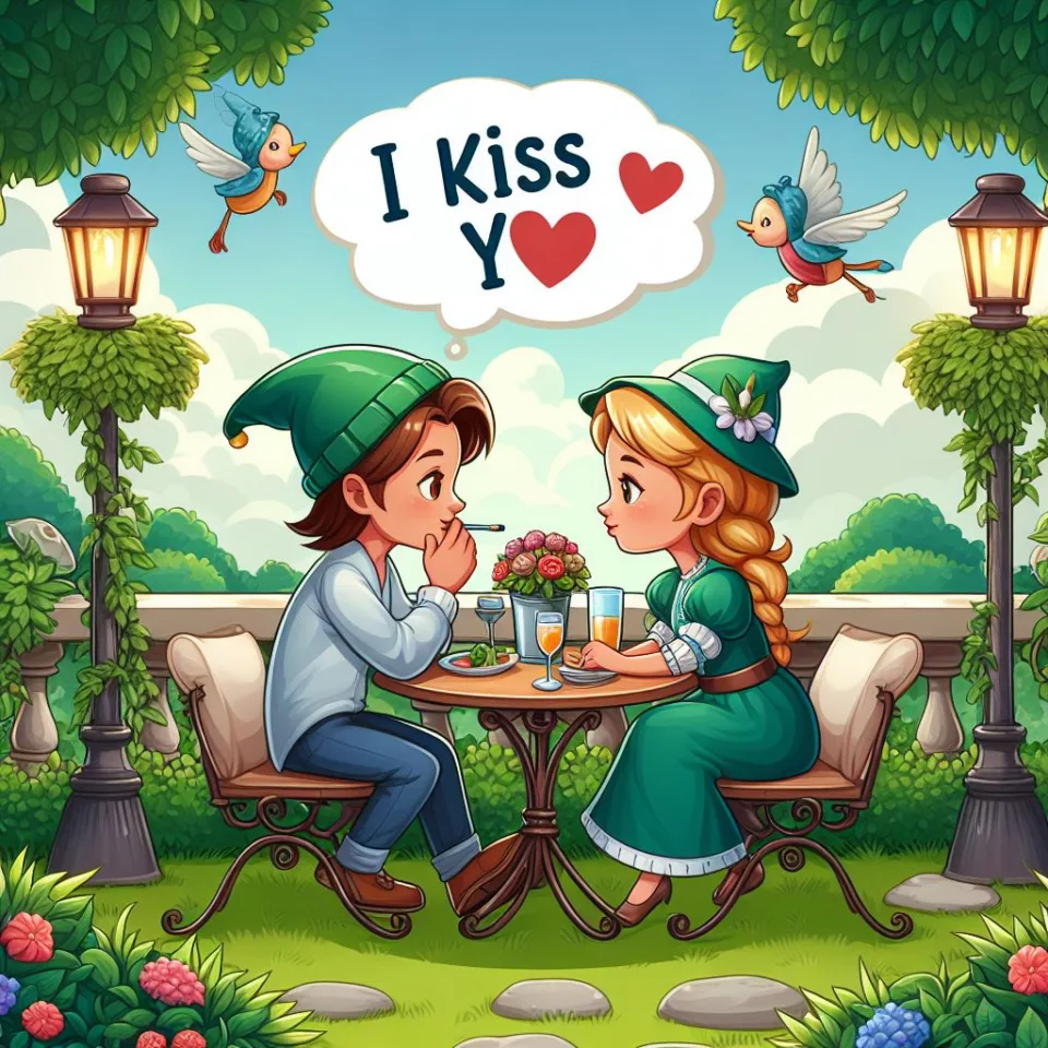 i love you images with beautiful background couple love lovly couple garden ()