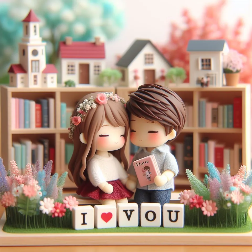 i love you images with beautiful background couple love lovly couple garden ()