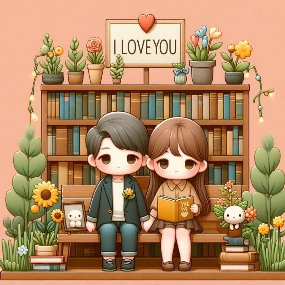 i love you images with beautiful background couple love lovly couple garden ()