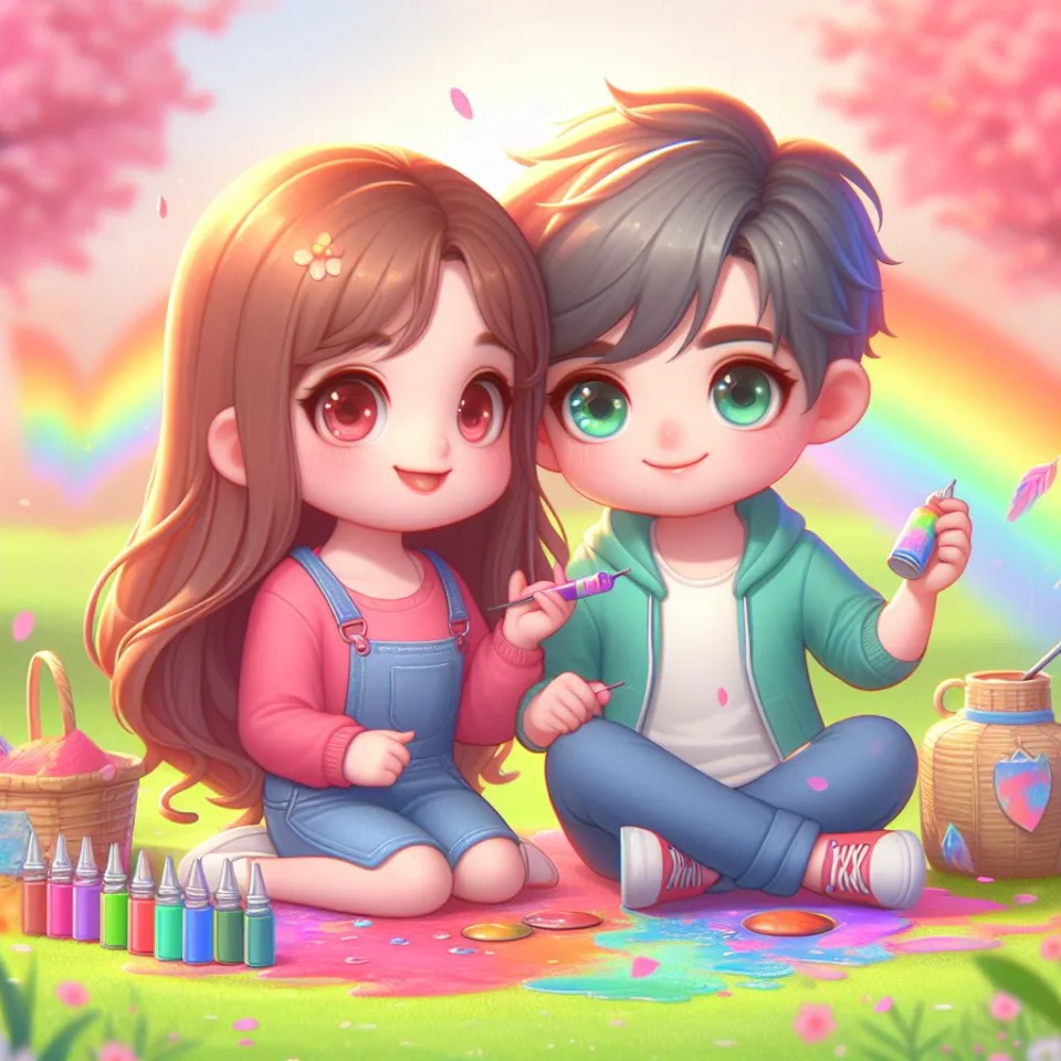 couple image happy holi images garden gradient