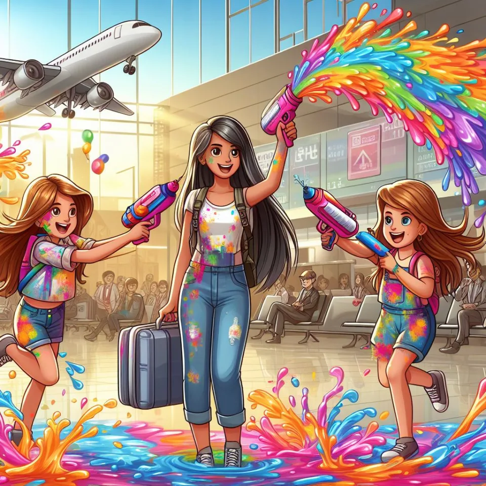 couple image happy holi images garden gradients amazing vibes office and airports girls and boys playing the holi ()