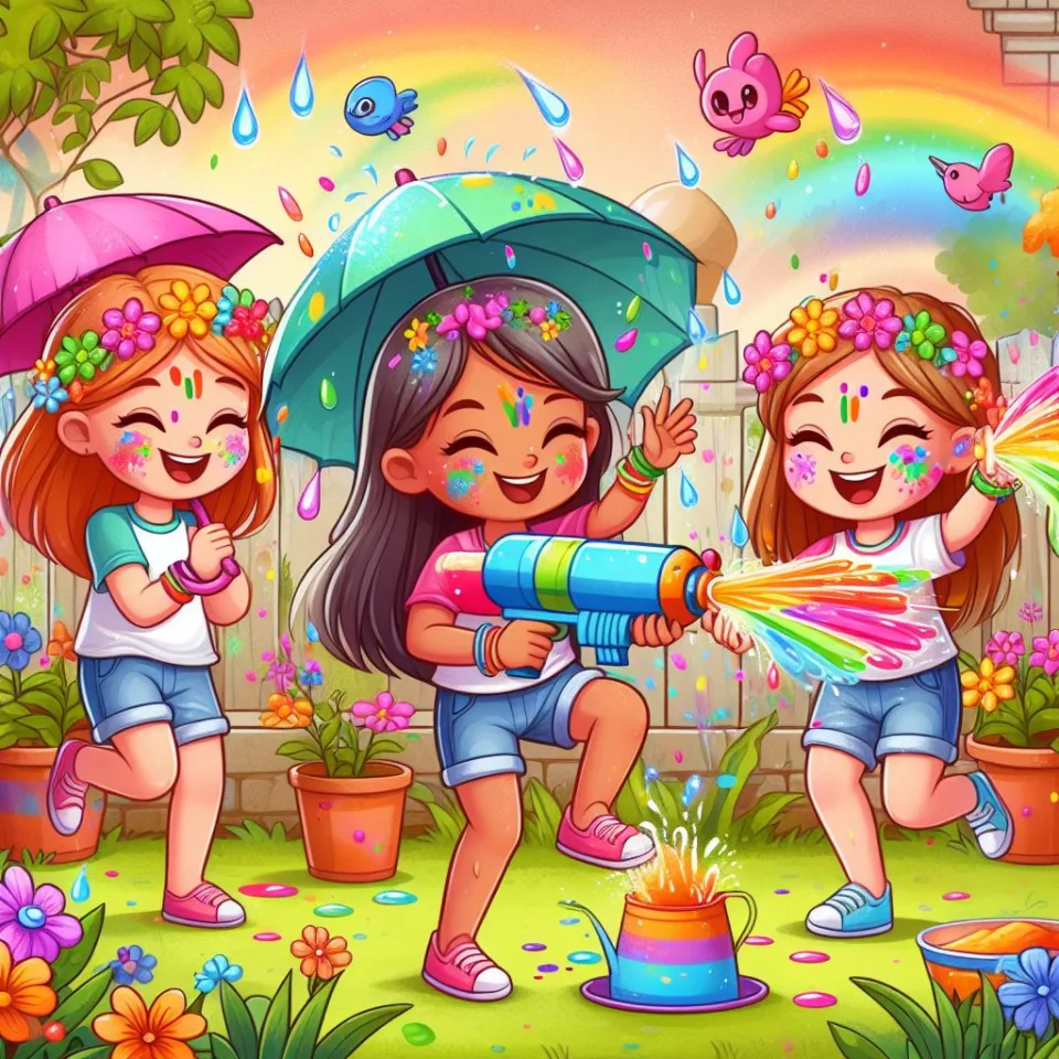 couple image happy holi images garden gradients amazing vibes office and airports girls and boys playing the holi ()