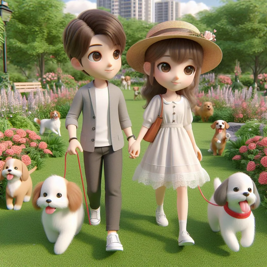 love images cute couple mini cute girl and mini boy with cartoon boy ()