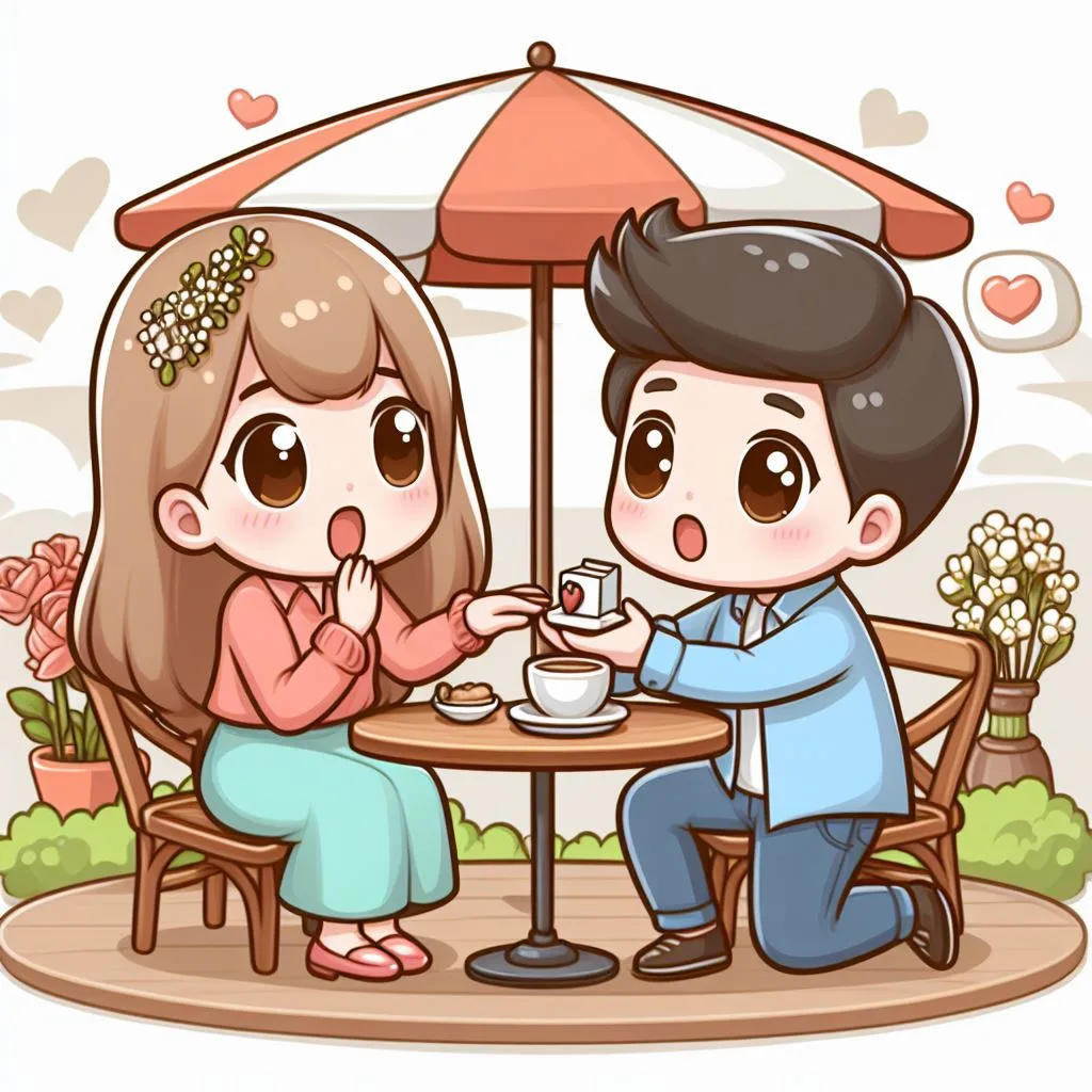 love images cute couple mini cute girl and mini boy with cartoon boy ()