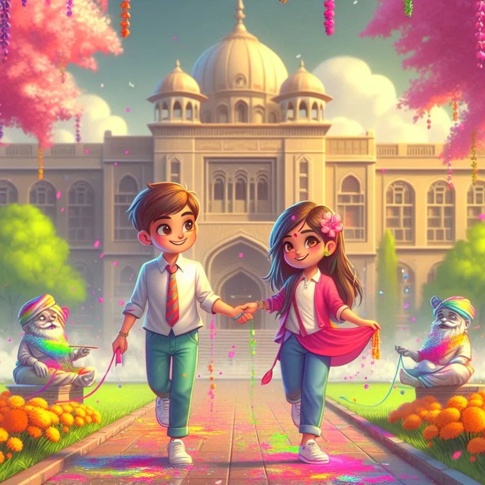 realistic-3D-22-year-old-couple-playing-the-Indian-festival-Holi-with-coloured-powder-water-guns-filled-with-colour-mixed-water.-happy-holi-images-138-960x960 150 Happy Holi Images Free Download